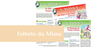 Folheto da Missa